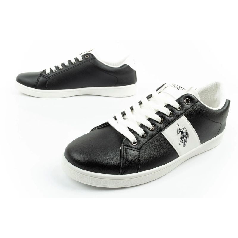 US Polo Assn. shoes sneakers men's fashionable black comfortable