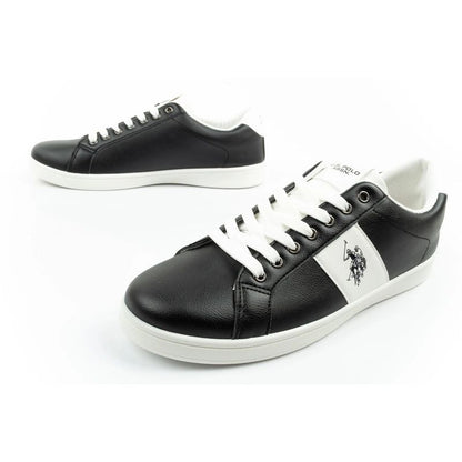 US Polo Assn. shoes sneakers men's fashionable black comfortable