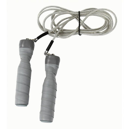 Speed skipping rope with steel cable 138