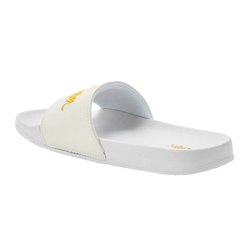 Lee Cooper women's sports shoes slip-on slippers comfortable lightweight white yellow