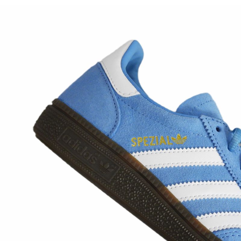 Adidas Handball Spezial Kids Light Blue / Cloud White youth women's sports shoes - JI2902
