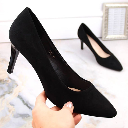 Sergio Leone W SK414C black high heels