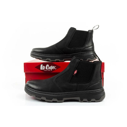 Lee Cooper men's shoes Chelsea boots elegant leather ankle boots