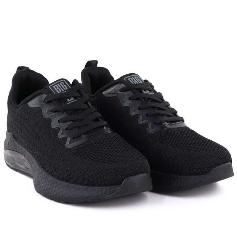 Black men's sports shoes Big Star TT174145