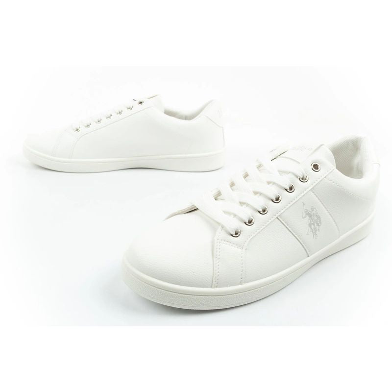 US Polo Assn. shoes sneakers men's fashionable white comfortable