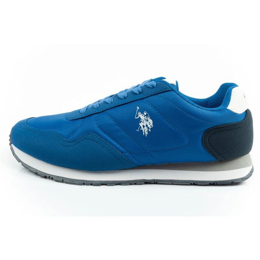 US Polo Assn sports shoes sneakers men's fashionable comfortable blue