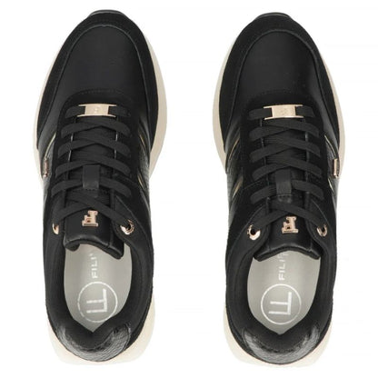 Women's leather shoes, sneakers, black Filippo DP7772