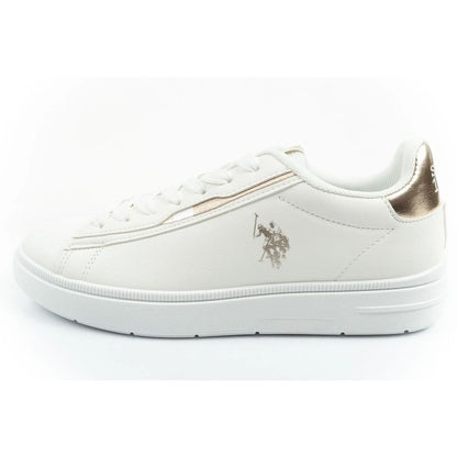 US Polo Assn sports shoes sneakers women's fashionable comfortable white