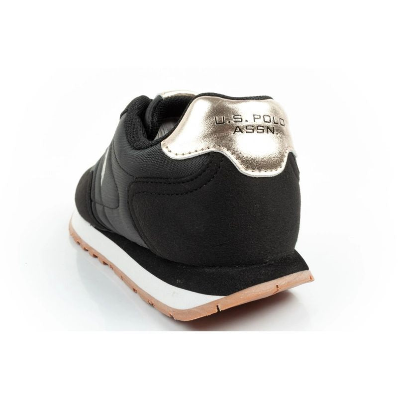 US Polo Assn sports shoes sneakers women's fashionable comfortable black