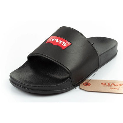 Levi's women's sports slippers comfortable fashionable black shoes