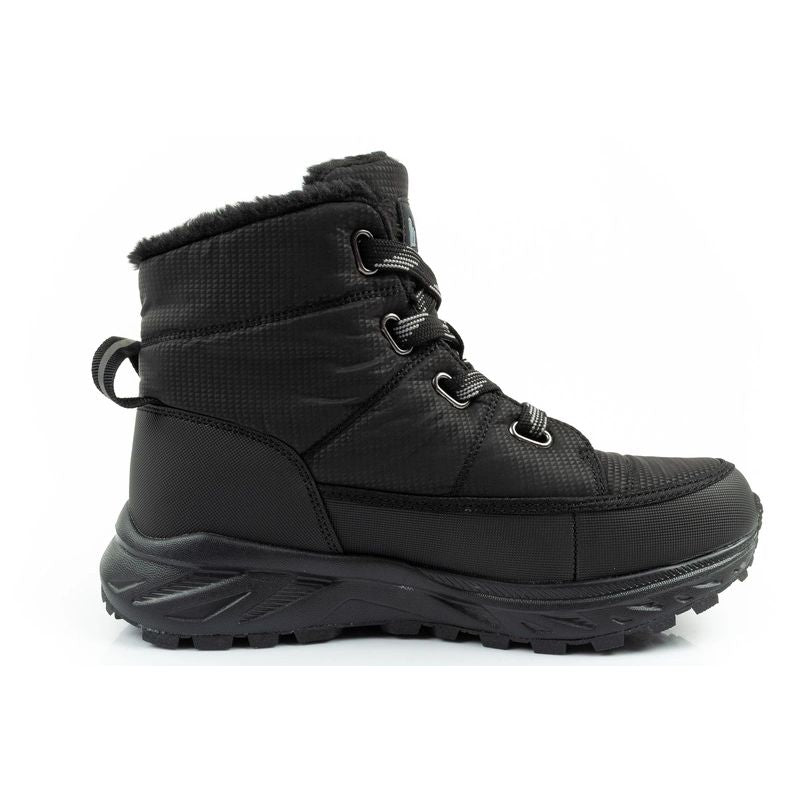 Lee Cooper women's winter hiking shoes, insulated, black