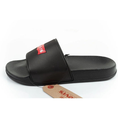 Levi's women's sports slippers comfortable fashionable black shoes