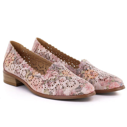 Women's openwork multicolor shoes Potocki 26-12320