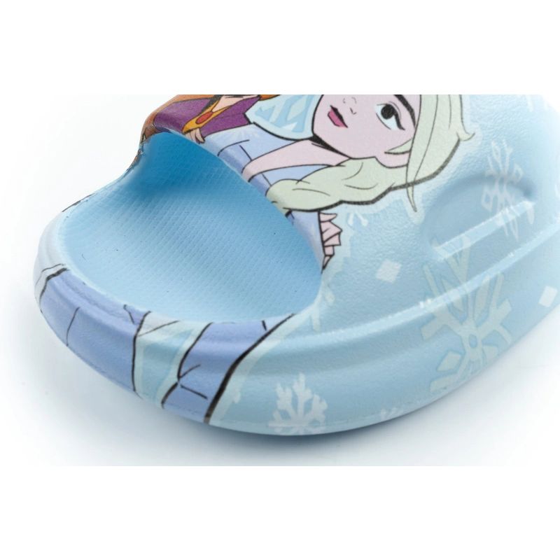 Leomil Frozen flip-flops for girls, light fairy-tale shoes