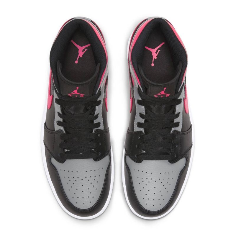 Air Jordan 1 Mid Pink Shadow shoes - 554724-059