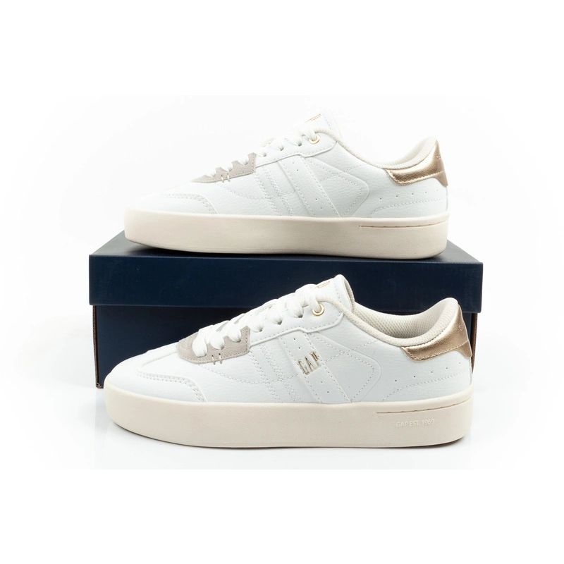 Gap women's sports shoes Boudler sneakers fashionable comfortable white