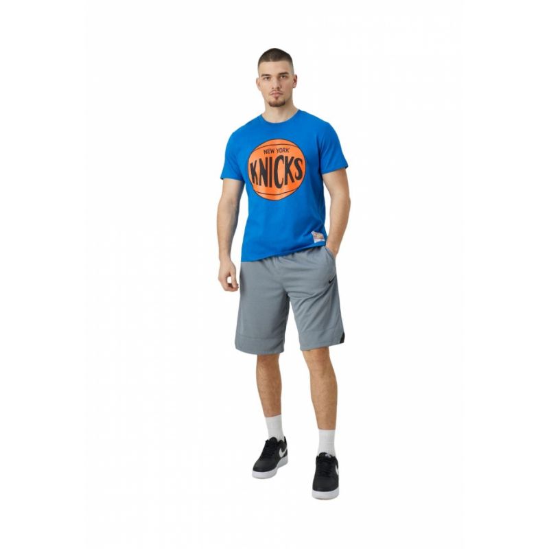 Mitchell &Ness NBA New York Knicks Team Logo Tee M BMTRINTL1268-NYKROYA