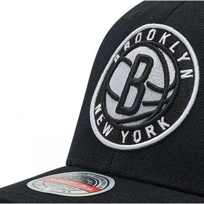 Mitchell & Ness NBA Brooklyn Nets NBA Team Ground 2.0 Stretch Snapback Nets Cap HHSS3257-BNEYYPPPBLCK