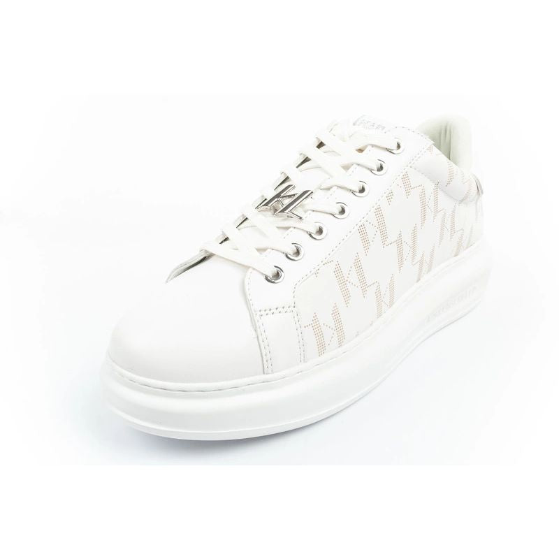 Karl Lagerfeld Kapri men's shoes sneakers natural leather white