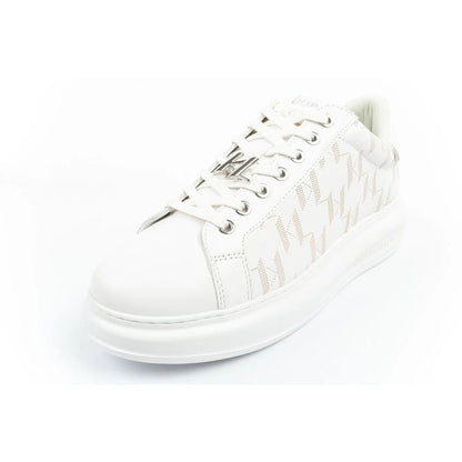 Karl Lagerfeld Kapri men's shoes sneakers natural leather white