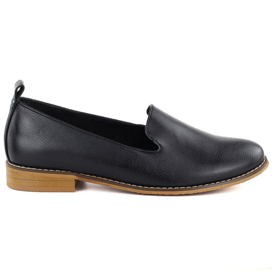 Ladies' soft black lords shoes Potocki 19337