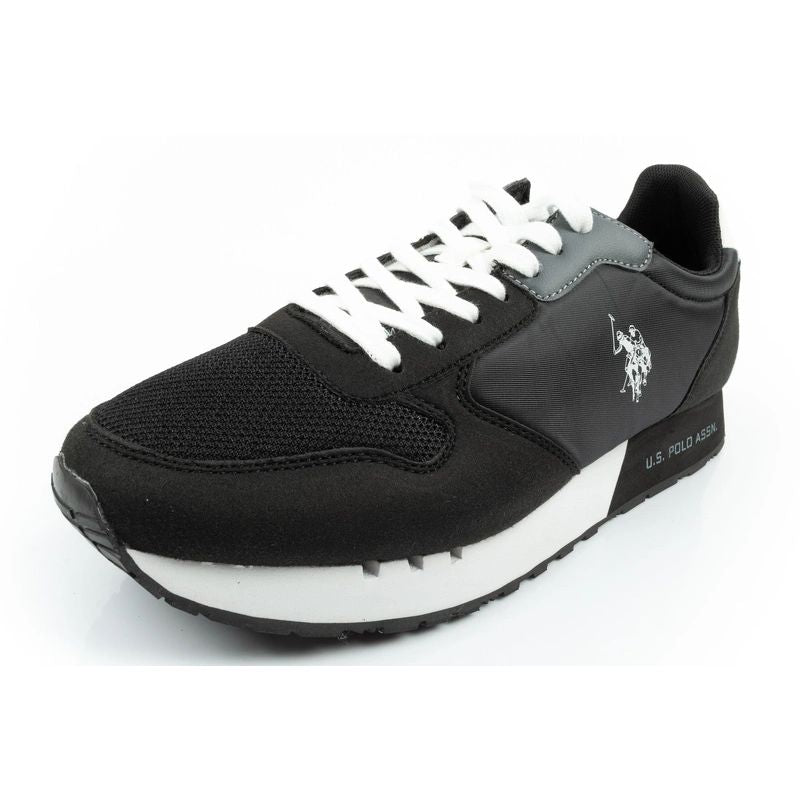 US Polo Assn sports shoes sneakers men's fashionable comfortable black