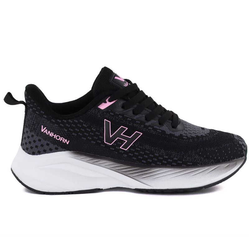 Vanhorn YW27308BK1 lightweight black sports shoes