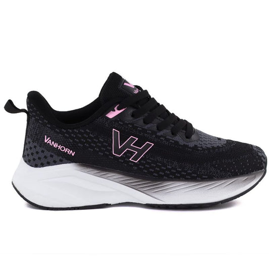 Vanhorn YW27308BK1 lightweight black sports shoes