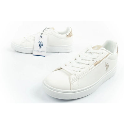 US Polo Assn sports shoes sneakers women's fashionable comfortable white