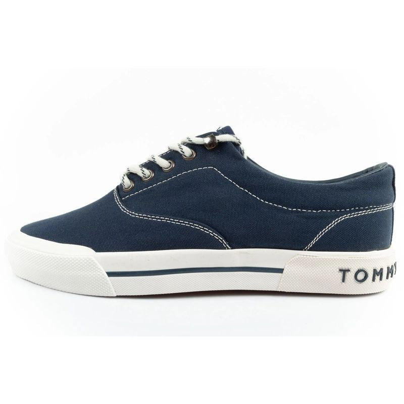 Tommy Hilfiger men's sports shoes sneakers fashionable comfortable navy blue