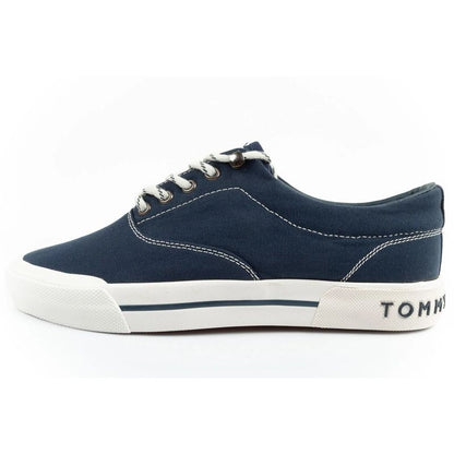 Tommy Hilfiger men's sports shoes sneakers fashionable comfortable navy blue