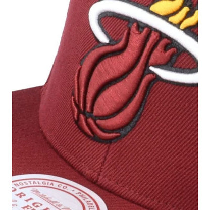 Mitchell & Ness NBA Miami Heat Top Spot Snapback Hwc Heat HHSS3256-MHEYYPPPMARO