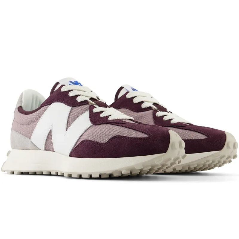 New Balance 327 sneakers, suede, purple, women's/men's sports shoes (U327CF)