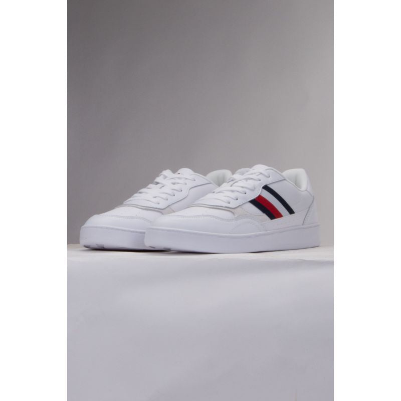 Tommy Hilfiger Court Cupsole Retro Lth Stripes M FM0FM04828YBS shoes