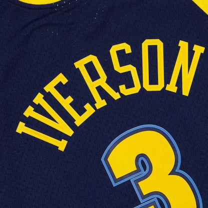 Mitchell & Ness NBA Swingman Denver Nuggets Allen Iverson T-shirt SMJY4205-DNU06AIVASBL