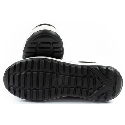 Karl Lagerfeld men's shoes sneakers Kapri natural leather black