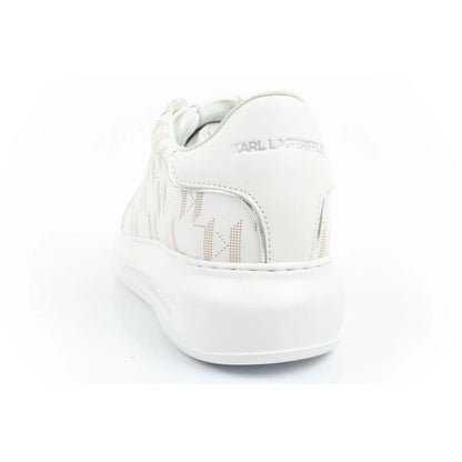 Karl Lagerfeld Kapri men's shoes sneakers natural leather white
