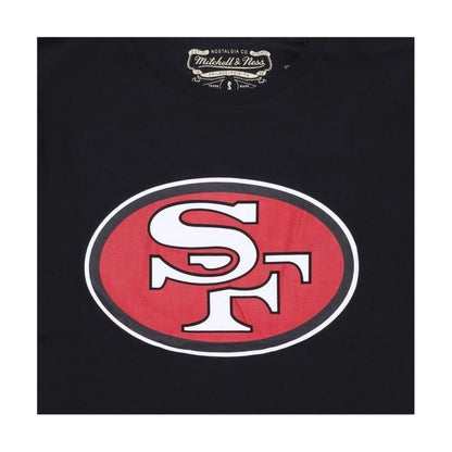 Mitchell & Ness NFL Team Logo Tee San Francisco M 49ERSS BMTRINTL1053-SF4BLCK