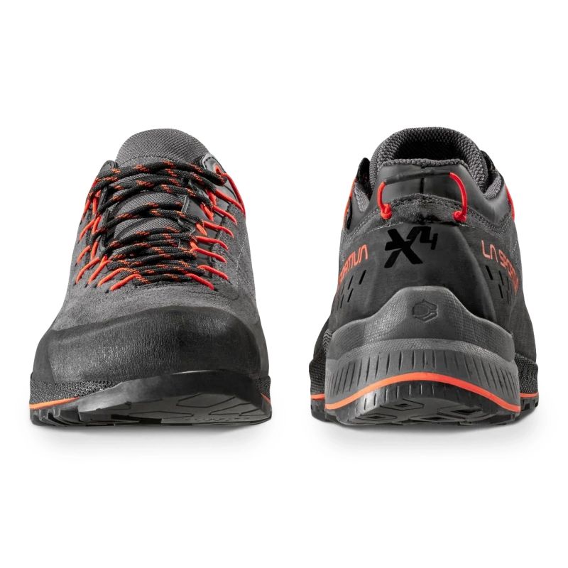 La Sportiva TX4 Evo GTX approach shoes - carbon/tomato