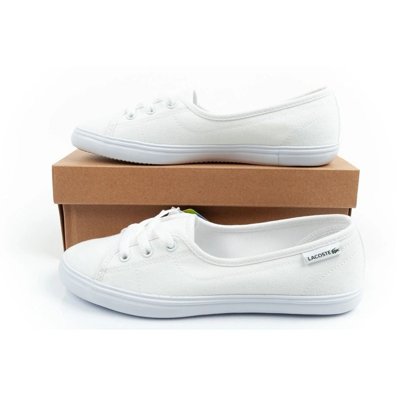 Lacoste women's sneakers Median ballerina shoes white
