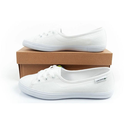 Lacoste women's sneakers Median ballerina shoes white