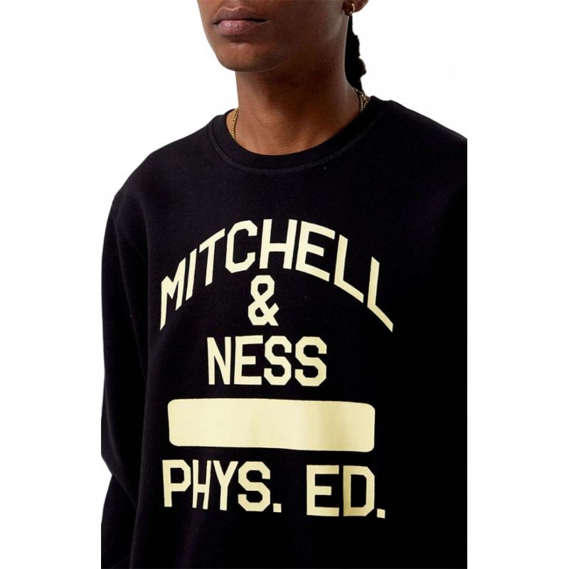 Mitchell & Ness Branded Fashion Graphic Crew M FCPO5532-MNNYYPPPBLCK sweatshirt