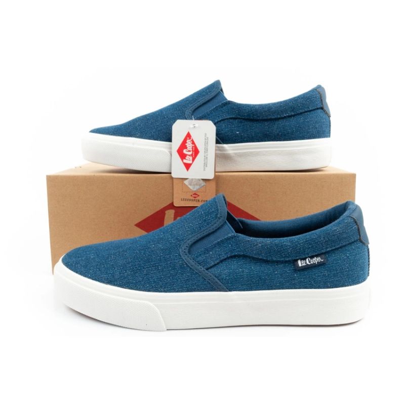 Lee Cooper men's sneakers shoes fashionable comfortable slip-on jeans Slip on
