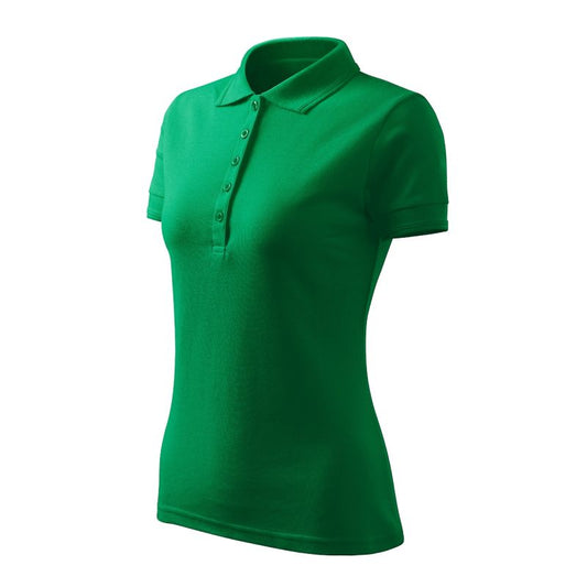 Malfini Pique Polo Free W MLI-F1016 polo shirt, grass green