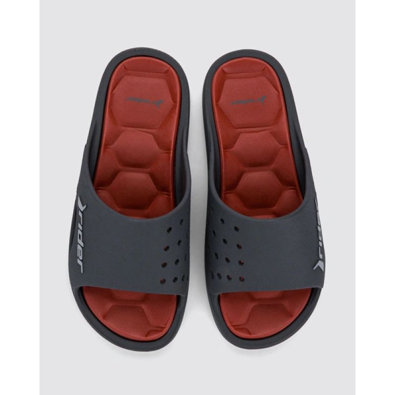 Rider shoes men's sports flip-flops Bay XIV Ad comfortable gray slippers