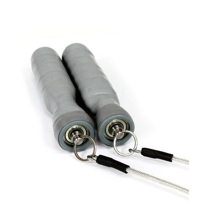 Speed skipping rope with steel cable 138