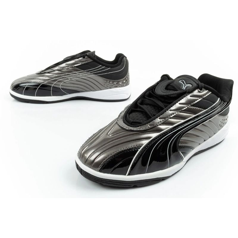 Puma V-S2 Goalgetter children's sneakers sports shoes fashionable silver