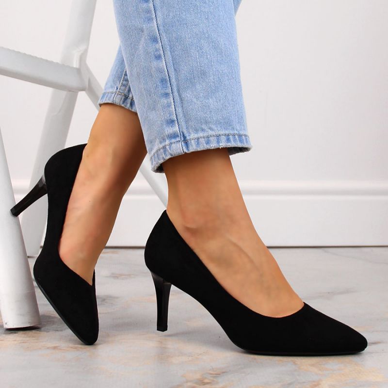 Sergio Leone W SK414C black high heels