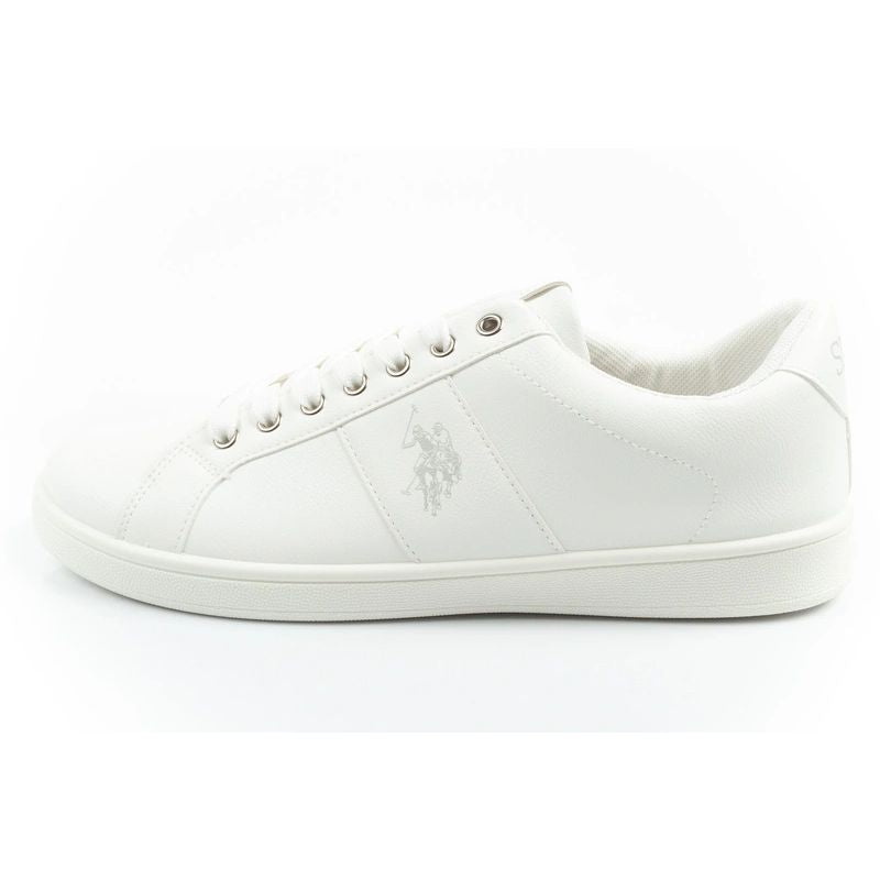 US Polo Assn. shoes sneakers men's fashionable white comfortable
