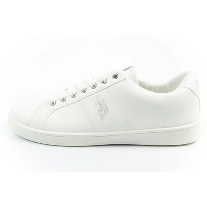 US Polo Assn. shoes sneakers men's fashionable white comfortable
